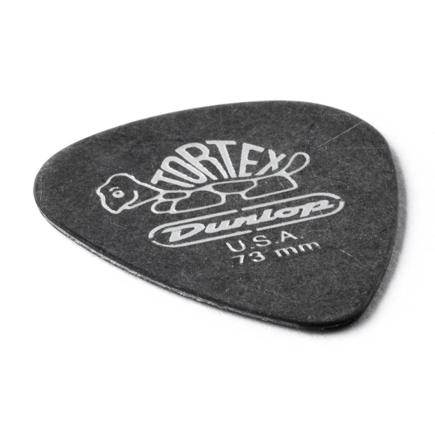 TORTEX STANDARD PITCH BLACK GUITAR PICKS .73MM (72-BAG)