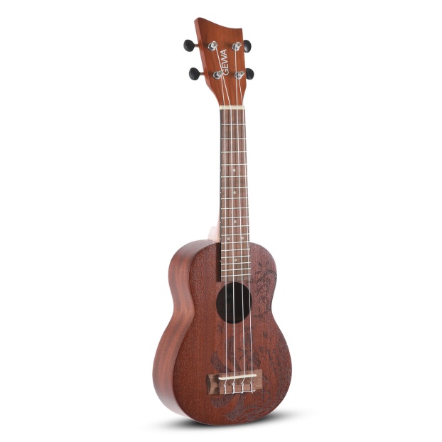 Soprani ukulele Manoa Tattoo