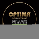 Strings for E-guitar Gold strings round wound