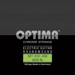 Strings for E-guitar Chrome strings round wound
