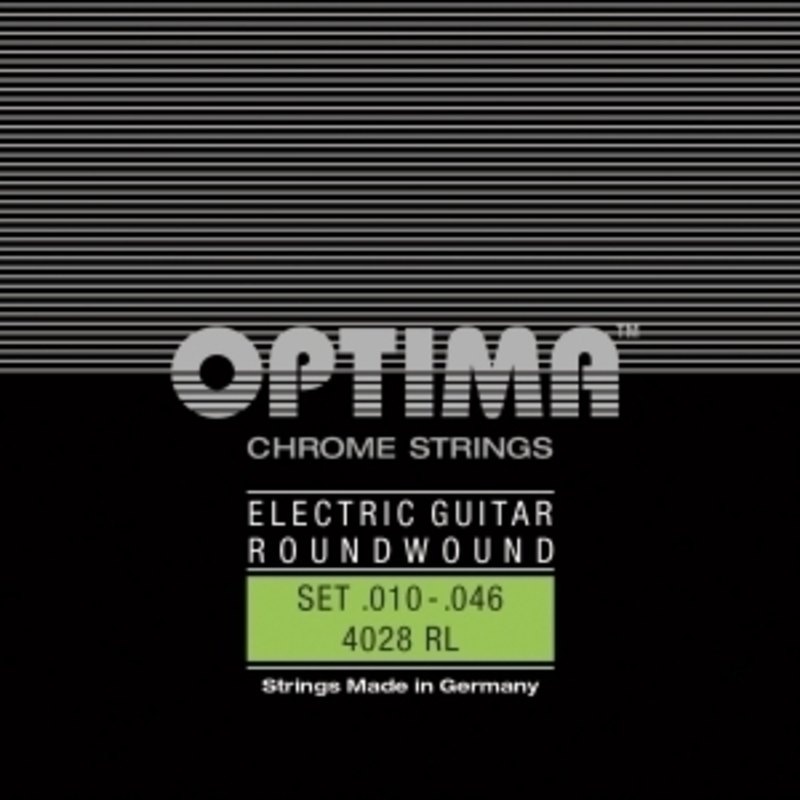 Strings for E-guitar Chrome strings round wound