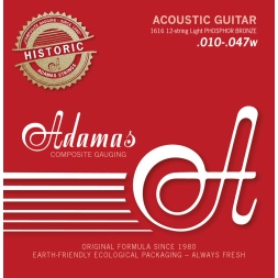 Strings for Acoustic Guitar Adamas Historic Reissue Phosphor Bronze