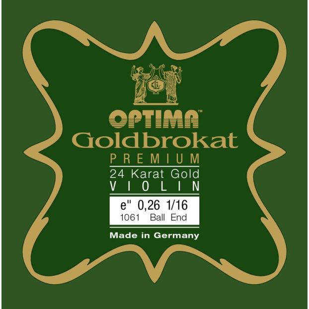 Violin string Goldbrokat Premium 24 Karat Gold