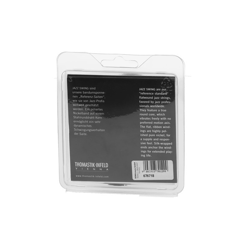 Strings for E-guitar Jazz Swing Series Nickel Flat Wound