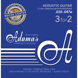 Strings for Acoustic Guitar Nuova phosphor bronze coated set (3)