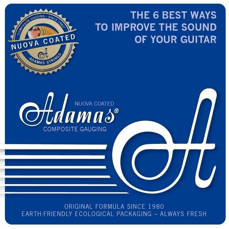 Strings for acoustic bass Nuova coated