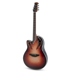 E-kitarri Celebrity Elite Plus Mid Cutaway keskel asuv akustiline kitarr