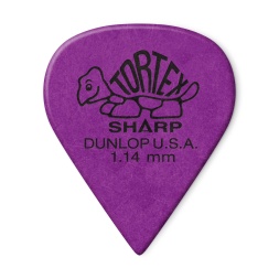 TORTEX SHARP PURPLE GUITAR PICKS 1.14MM (72-BAG)