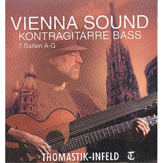 Bass-/strummi kitarri keeled Kontraguitar Bass Vienna Sound