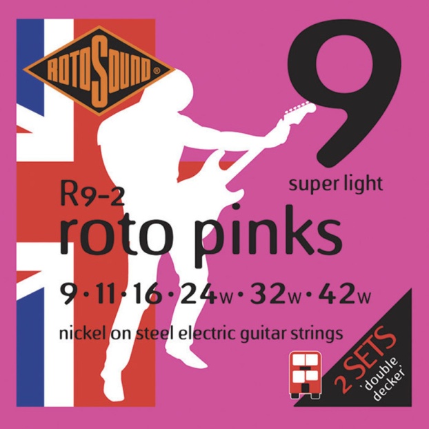 Strings for E-guitar Roto