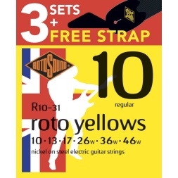 Strings for E-guitar Roto