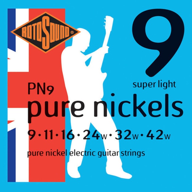 Strings for E-guitar Pure Nickels