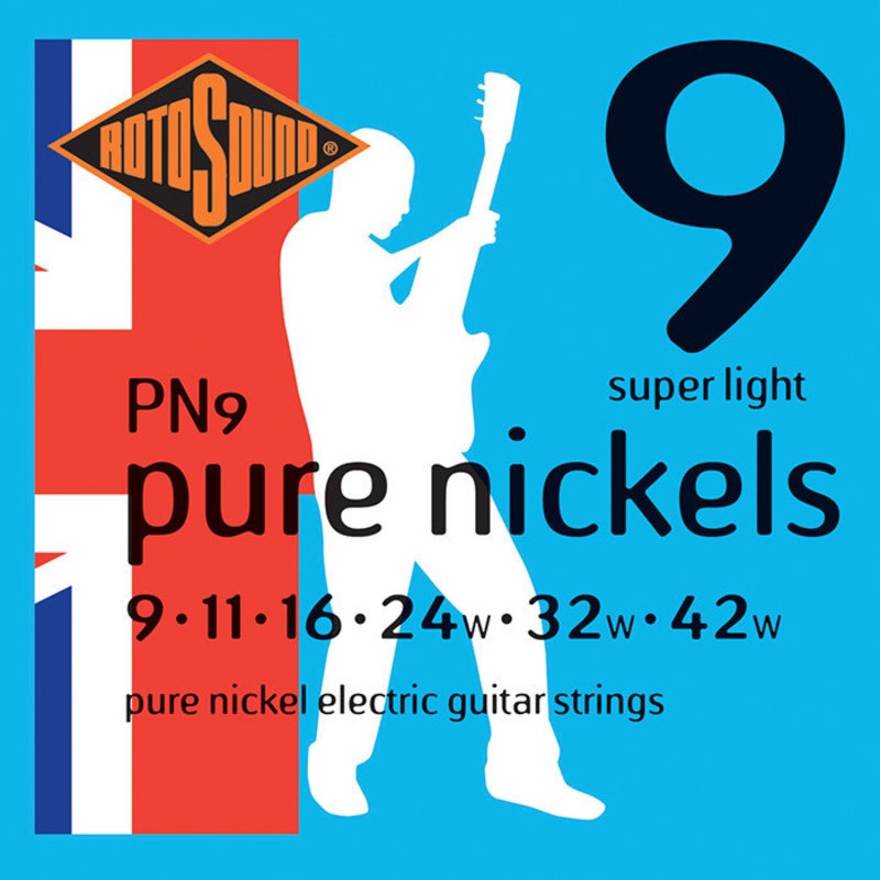 Strings for E-guitar Pure Nickels