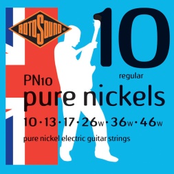 Strings for E-guitar Pure Nickels