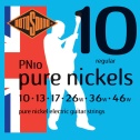 Strings for E-guitar Pure Nickels