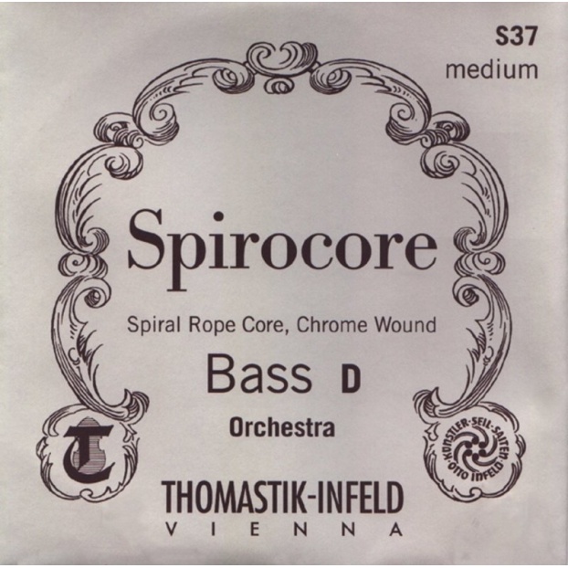 Kontrabassojouset Spirocore kierreydin