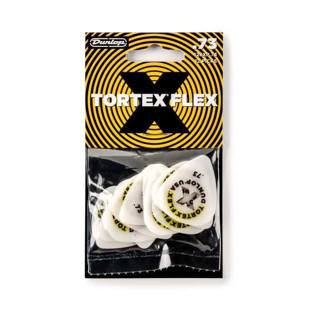 TORTEX FLEX X STANDARD GUITAR PICKS .73M (12-PACK)