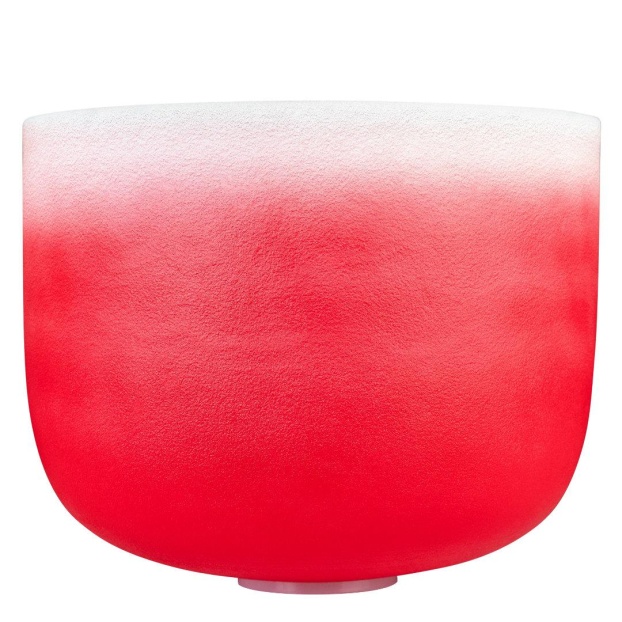 Хрустальная поющая чаша Чакра 14" - красная, корневая, C (432 Гц)