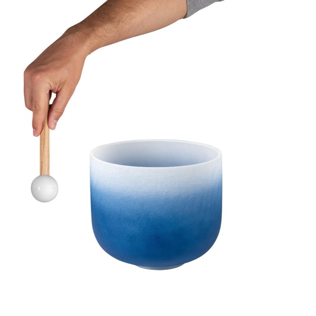 Crystal Singing Bowl Chakra 9" - Indigo, kolmas silm, A (432 Hz)