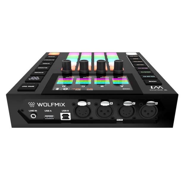 WOLFMIX-W1-MK2 WOLFMIX W1 MK2, eraldiseisev DMX-juhtimispult.