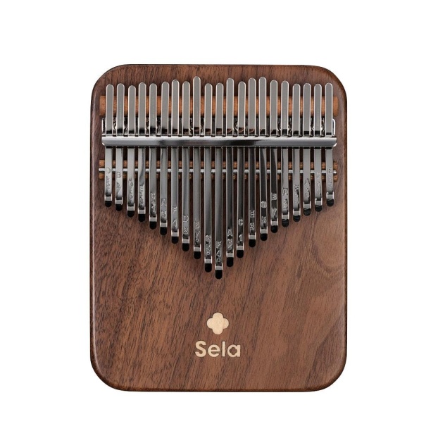 Sela Kalimba 21 Black Walnut Solid