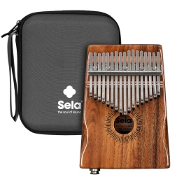 Sela Kalimba 17 Koa Hollow с пикапом