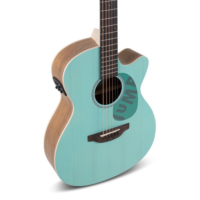 E-akustiline kitarr Jump OM Cutaway Electro