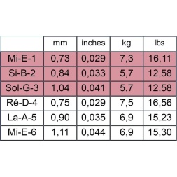 Stringid klassikalise kitarri jaoks Traditsiooniline kontsert 520