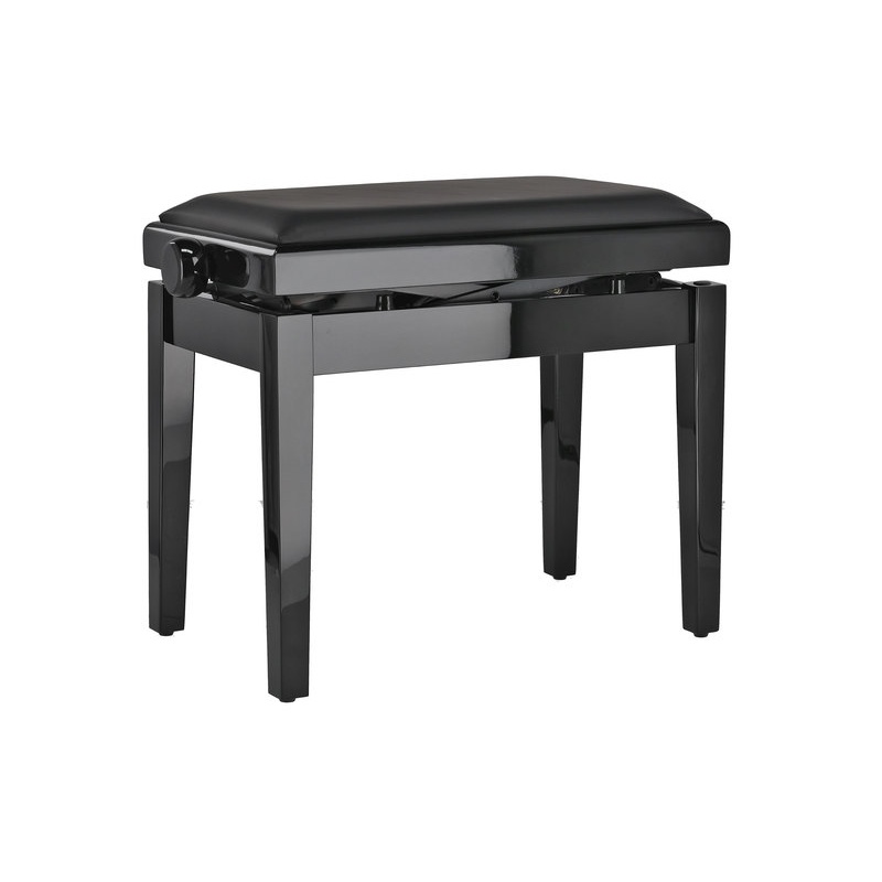 Скамья для пианино Deluxe Autolift Vinyl
