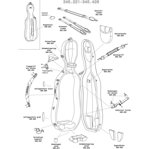 Sellon kotelo Idea Original Carbon 2.9