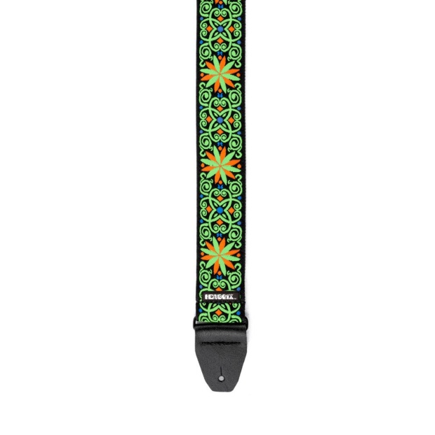 STRAP HENDRIX BKLIGHT FILLMORE GRN-EA