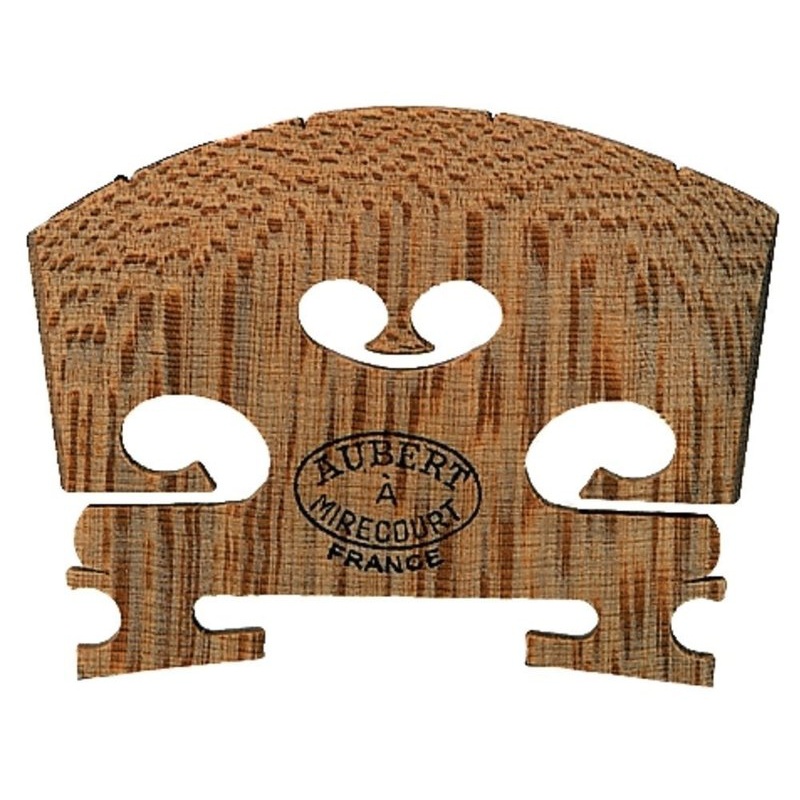 Violin bridge Ebony inlay