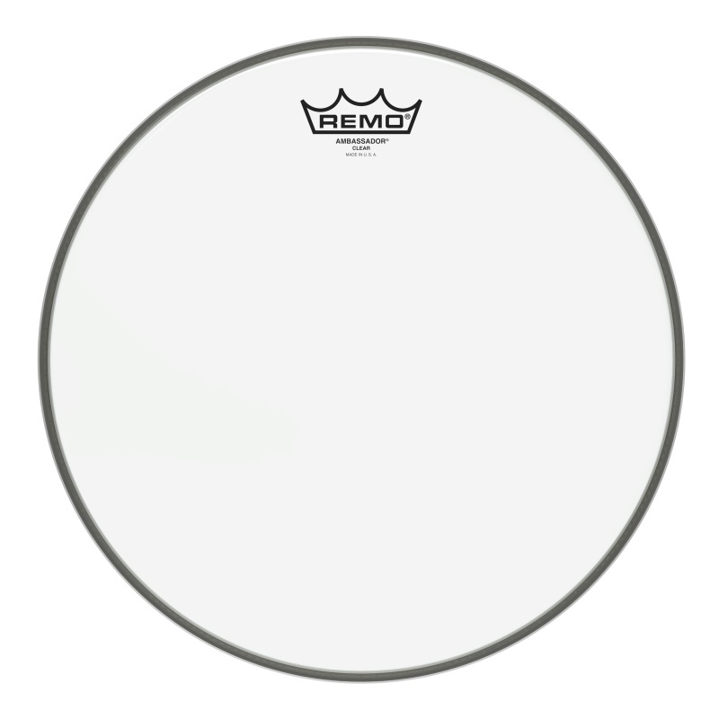 Remo Ambassador® Läbipaistev Trumminahk 13"